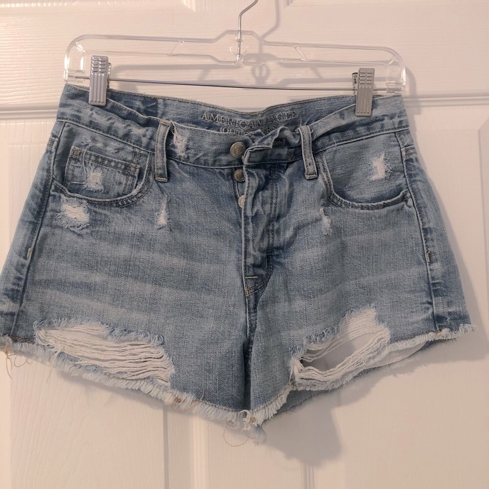 American Eagle Vintage High Rise Jean Shorts